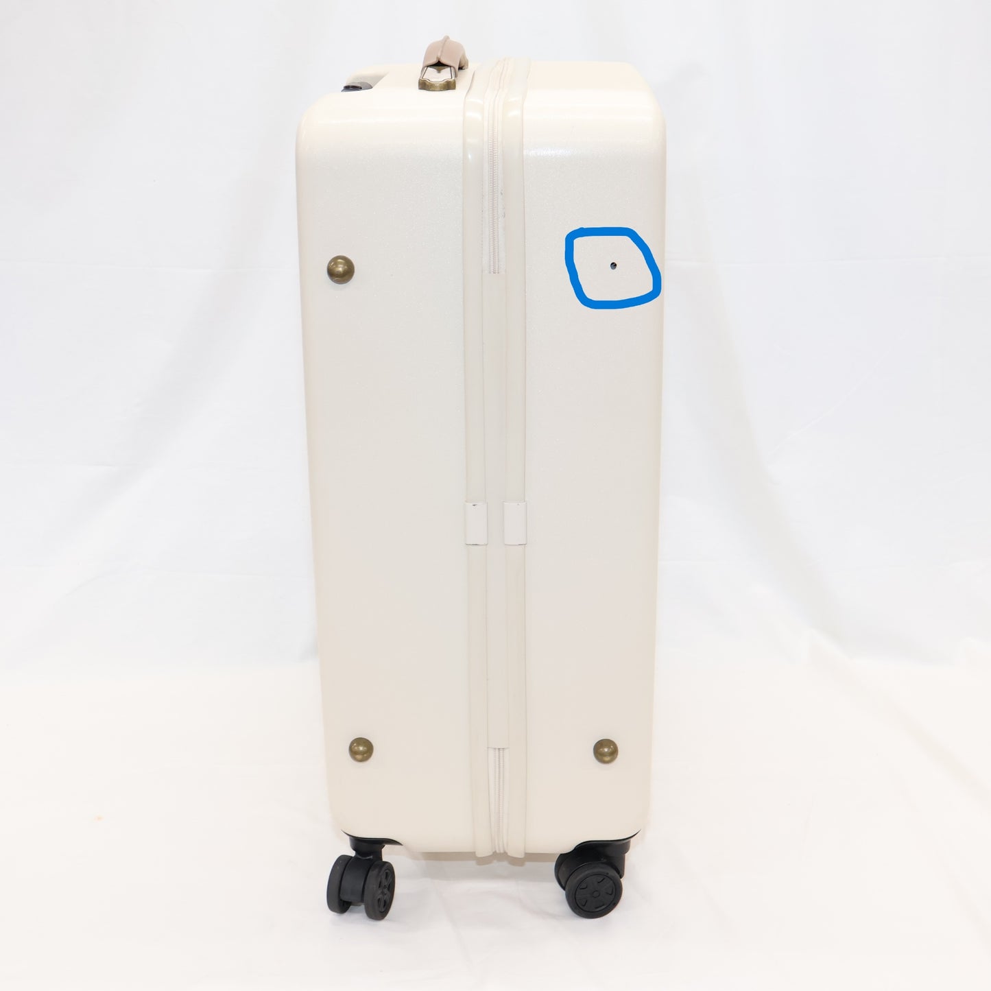 [5-8泊向けサイズ]ブルーノ MILESTO UTILITY 75L ハードキャリーケース スーツケース mls-657-sbe  サンドベージュ 整備済みアウトレット品 [中古(C)]