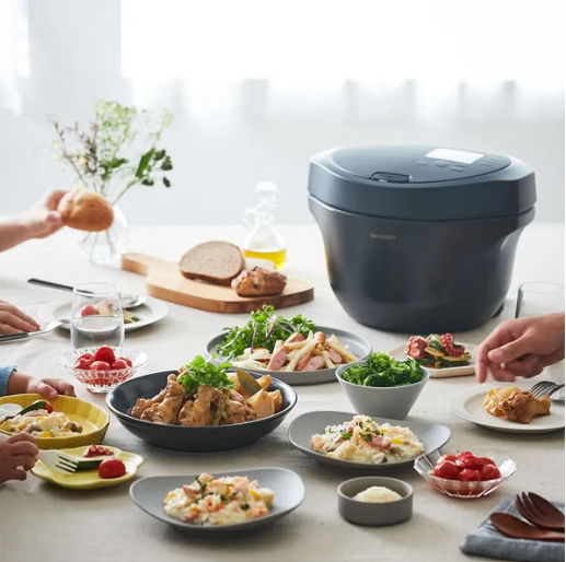 新品 【90％分返金保証付】 シャープ ヘルシオ ホットクック KN-HW24H 2〜6人用 2.4L容量 プレミアムブラック