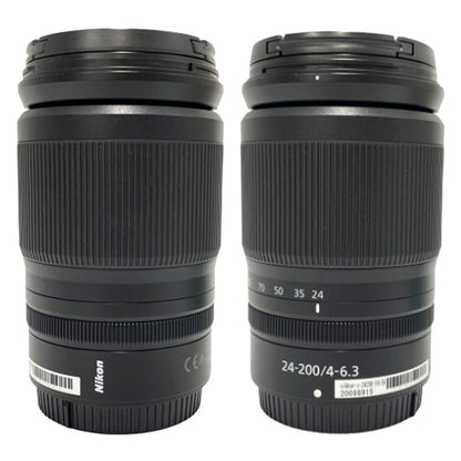 [中古(B)] ニコン NIKKOR Z 24-200mm f/4-6.3 VR 高倍率ズームレンズ nikkor-z-24200-f4-56 [良い]