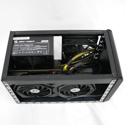 [ジャンク] MSI GeForce RTX 3060 GAMING X 12GB 外付けeGPU (SONNET eGPU Breakaway Box 750ケースセット) vd7552-gpu-750w-tb3[難あり(D)]