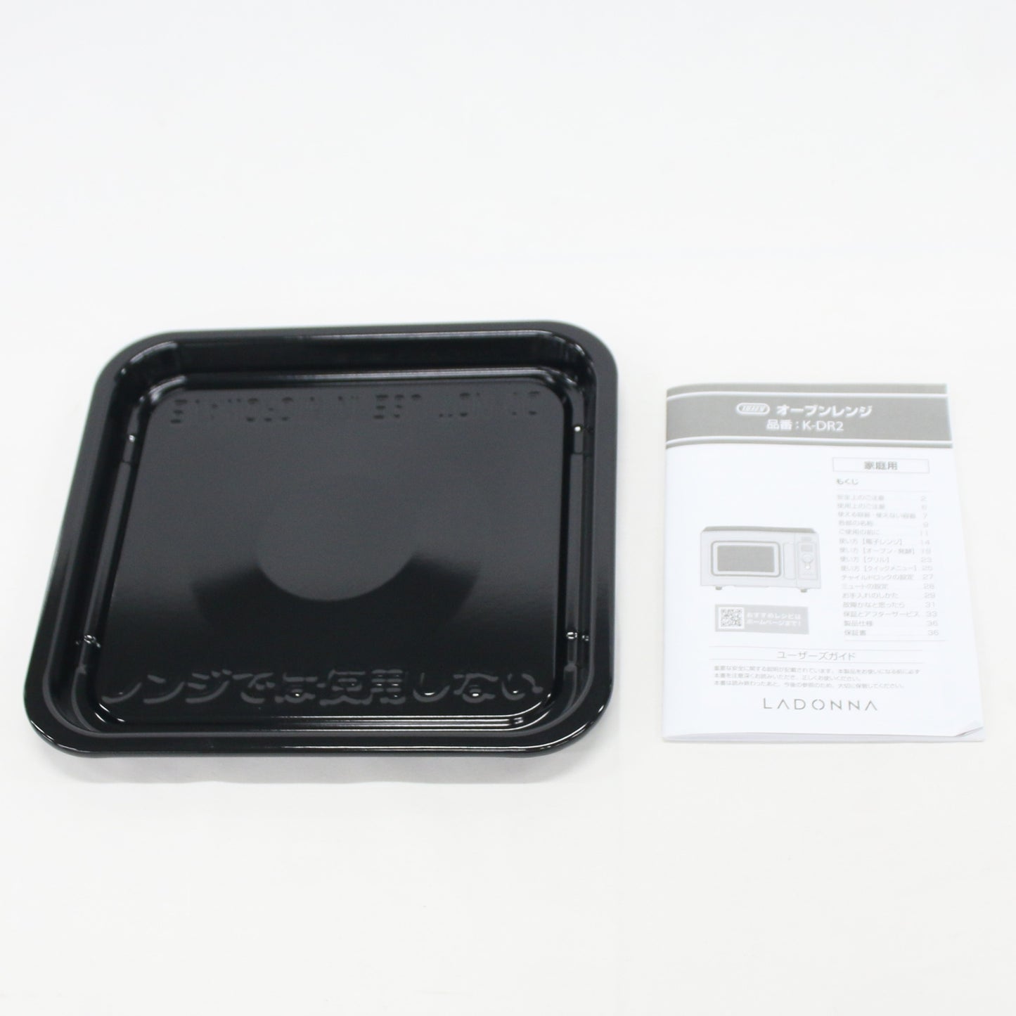 [中古(B)] [16L]ラドンナ Toffy トフィー K-DR2 オーブンレンジ　k-dr2-aw アッシュホワイト [良い]