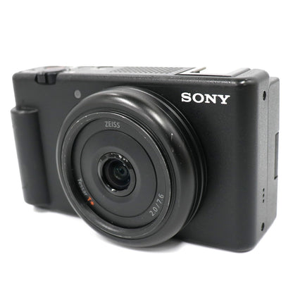 ソニー VLOGCAM ZV-1F コンパクトデジタルカメラ sony-vlogcam-zv-1f-bc  ブラック 整備済みアウトレット品 [良い(B)]