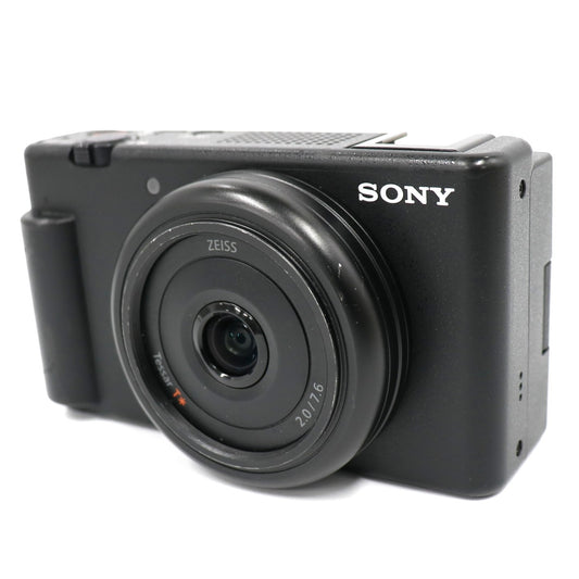 ソニー VLOGCAM ZV-1F コンパクトデジタルカメラ sony-vlogcam-zv-1f-bc  ブラック 整備済みアウトレット品 [良い(B)]
