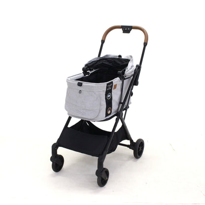 コンビ ペット用カート フィカゴー フリートゥーゴー2 4711233391136  グレー 整備済みアウトレット品 [中古(C)]