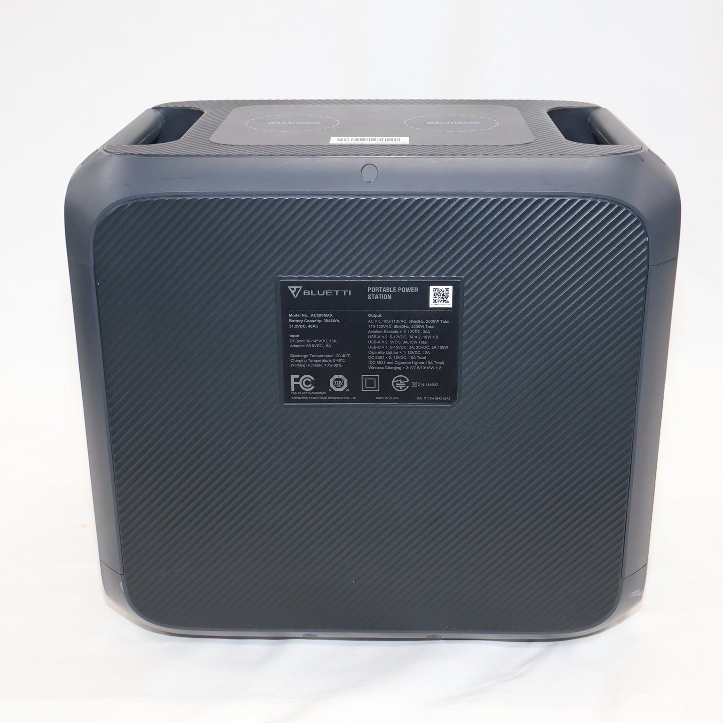 BLUETTI(ブルーティ) AC200MAX ポータブル電源 bluetti-ac200max   整備済みアウトレット品 [良い(B)]