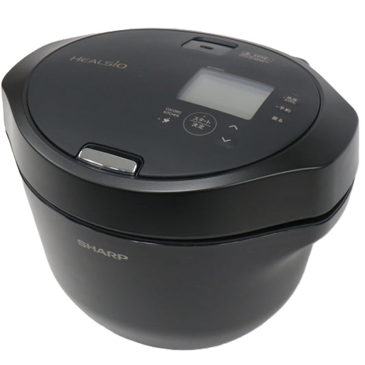 [中古(C)] シャープ ヘルシオ ホットクック KN-HW24G 2〜6人用 2.4L容量 kn-hw24g-b ブラック 　[可]