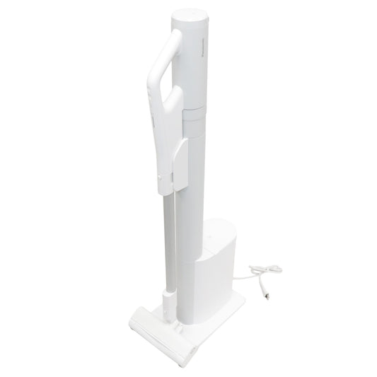 [中古(B)] パナソニック 掃除機 コードレス セパレート型 スティック クリーンドック パワー＆スタミナモデル ナノイーX からまないブラシ ホワイト MC-NX700K-W  [良い]