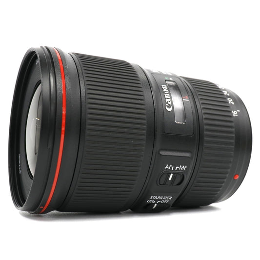 CANON EF16-35mm F4L IS USM 広角ズームレンズ canon-ef1635-f4l   整備済みアウトレット品 [中古(A)]