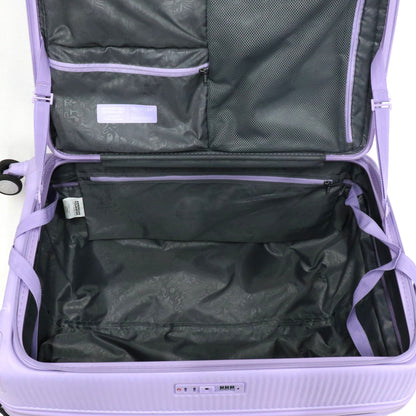 [8-10泊向けサイズ]AMERICAN TOURISTER CURIO スピナー75 エキスパンダブル 98L/拡張時114L ハードスーツケース　americantourister-curio75-lvn  ラベンダー 整備済みアウトレット品 [中古(C)]
