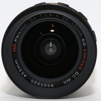 [中古(B)] リコー HD PENTAX DA 20-40mm F2.8-4ED Limited DC WR 標準ズームレンズ pentax-da20-40f284-bl ブラック  [良い]