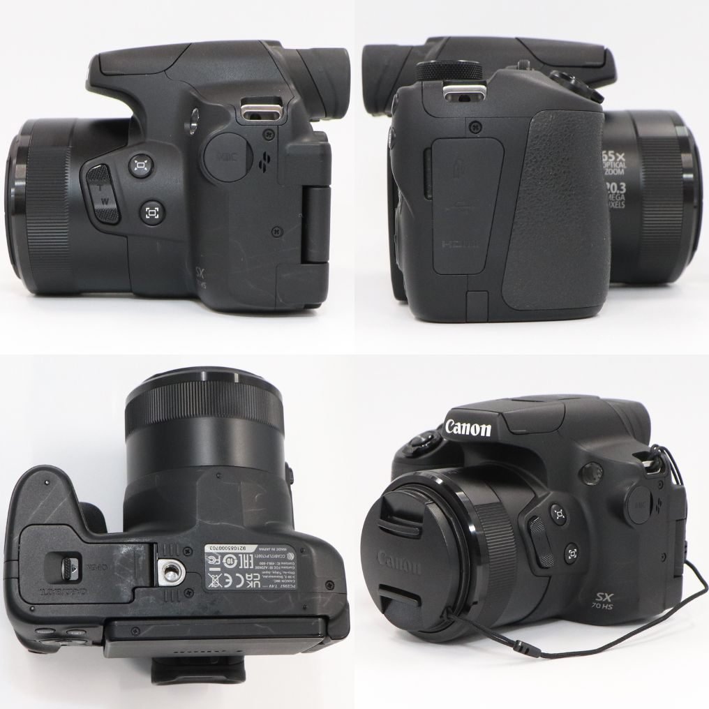Canon デジタルカメラ PowerShot SX70 HS　pssx70hs   ジャンク品 [難あり(D)]