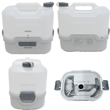 アイリスオーヤマ ポータブルウォッシャー JPW-T81　jpw-t81   整備済みアウトレット品 [良い(B)]