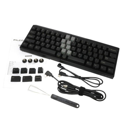 [中古(B)] Majestouch Xacro M10SP 英語 US ASCII・マクロ対応・左右分割型キーボード fkbxs72m-eb ブラウン [良い]