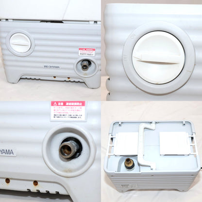 アイリスオーヤマ 高圧洗浄機 タンク式 デッキブラシセット SBT-512N　sbt-512nv   整備済みアウトレット品 [中古(C)]