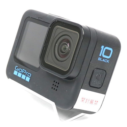 GoPro HERO10 Black アクションカメラ アクセサリーセット  hero10-black   整備済みアウトレット品 [中古(C)]