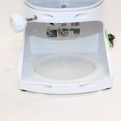 業務用電動かき氷機 KIPROSTAR PRO-WB350 ブロックアイス対応 pro-wb350   整備済みアウトレット品 [中古(C)]