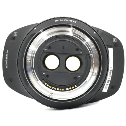 CANON RF5.2mm F2.8 L DUAL FISHEYE 単焦点レンズ rf52-f28l-dfe   整備済みアウトレット品 [中古(A)]
