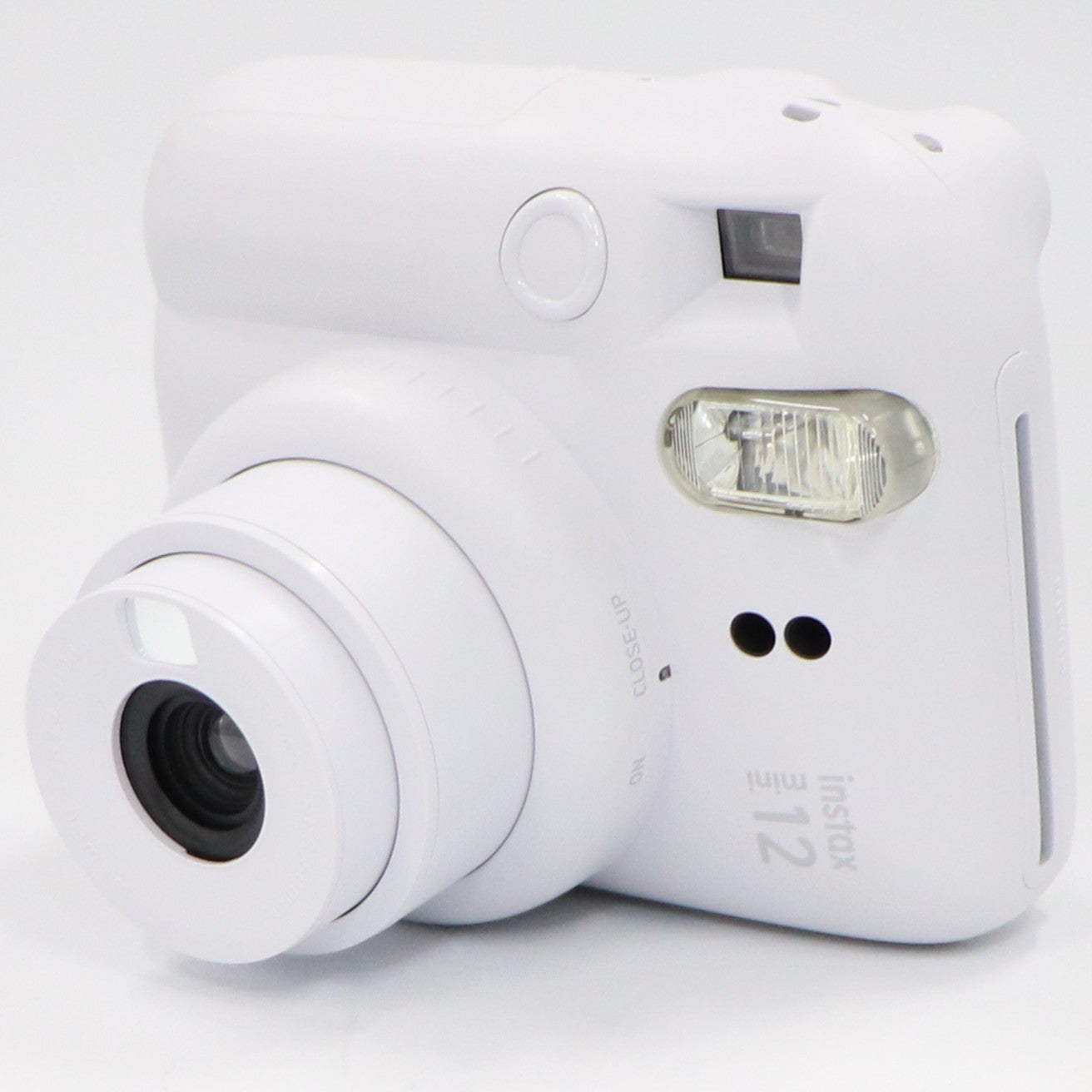 [ジャンク]  富士フイルム instax mini 12 インスタントカメラ チェキ クレイホワイト[難あり(D)]