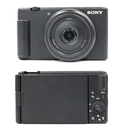 ソニー VLOGCAM ZV-1F コンパクトデジタルカメラ sony-vlogcam-zv-1f-bc  ブラック 整備済みアウトレット品 [良い(B)]