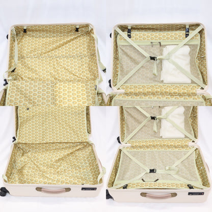 [5-8泊向けサイズ]ブルーノ MILESTO UTILITY 75L ハードキャリーケース スーツケース mls-657-sbe  サンドベージュ 整備済みアウトレット品 [中古(C)]