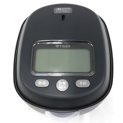 [中古(C)] [3.5合炊き] タイガー魔法瓶 土鍋ご泡火炊き JRX-G060 土鍋圧力IH式 炊飯器 jrx-g060kg エボニーブラックjrx-g060kg　[可]