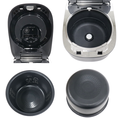 [中古(B)] [5.5合炊き] パナソニック 可変圧力IHジャー炊飯器 SR-M10B  sr-m10b-k ブラック [良い]