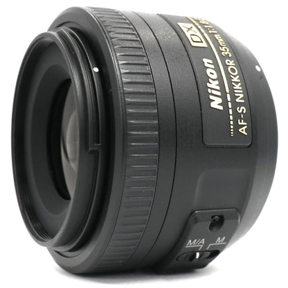 ニコン AF-S DX NIKKOR 35mm f/1.8G 単焦点レンズ af-sdx3518   整備済みアウトレット品 [良い(B)]