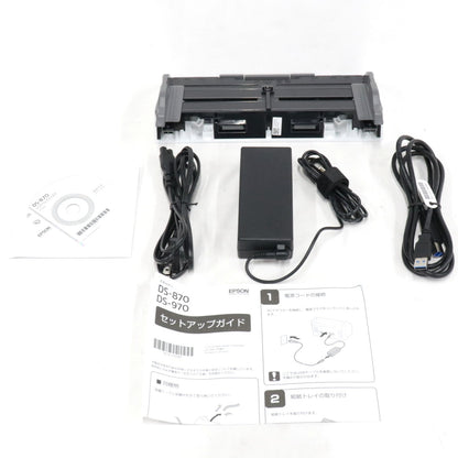 [中古(B)] エプソン DS-870 A4シートフィードスキャナー　ds-870  [良い]