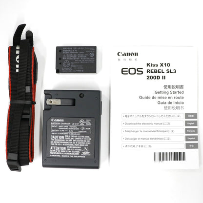Canon EOS Kiss X10 EF-S18-55 IS STM レンズキット ブラック eos-kiss-x10   整備済みアウトレット品 [中古(A)]