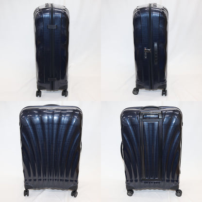 [8-10泊向けサイズ]サムソナイト シーライト スピナー75 94L ハードスーツケース samsonite-clite75-mbl  ミッドナイトブルー 整備済みアウトレット品 [中古(C)]