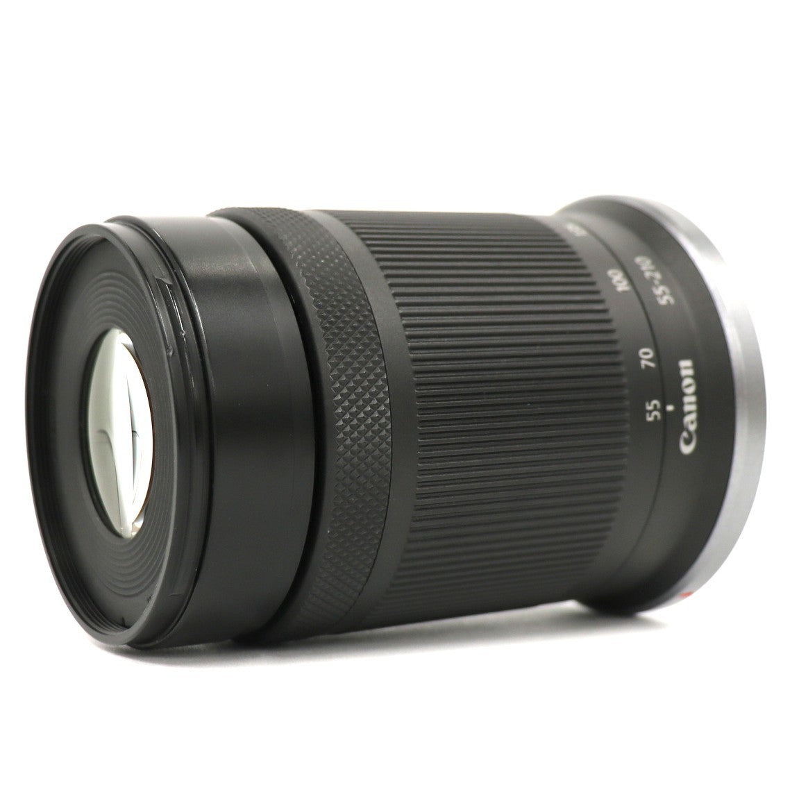 CANON RF-S55-210mm F5-7.1 IS STM 望遠ズームレンズ rf-s55-210isstm-b  ブラック 整備済みアウトレット品 [中古(C)]