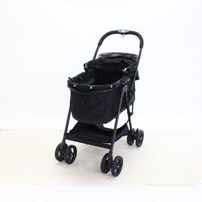 [中古(C)] コンビ ペット用カート ミリクランアルファロング カラパナブラック 4972990197878 ブラック4972990197878　[可]