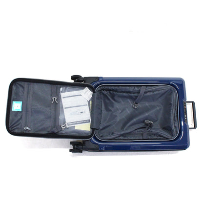 [1-3泊向けサイズ]LEGEND WALKER 6031 フィット 15L/拡張時35L ハードスーツケース 6031-47-nv  ミッドナイトネイビー 整備済みアウトレット品 [良い(B)]
