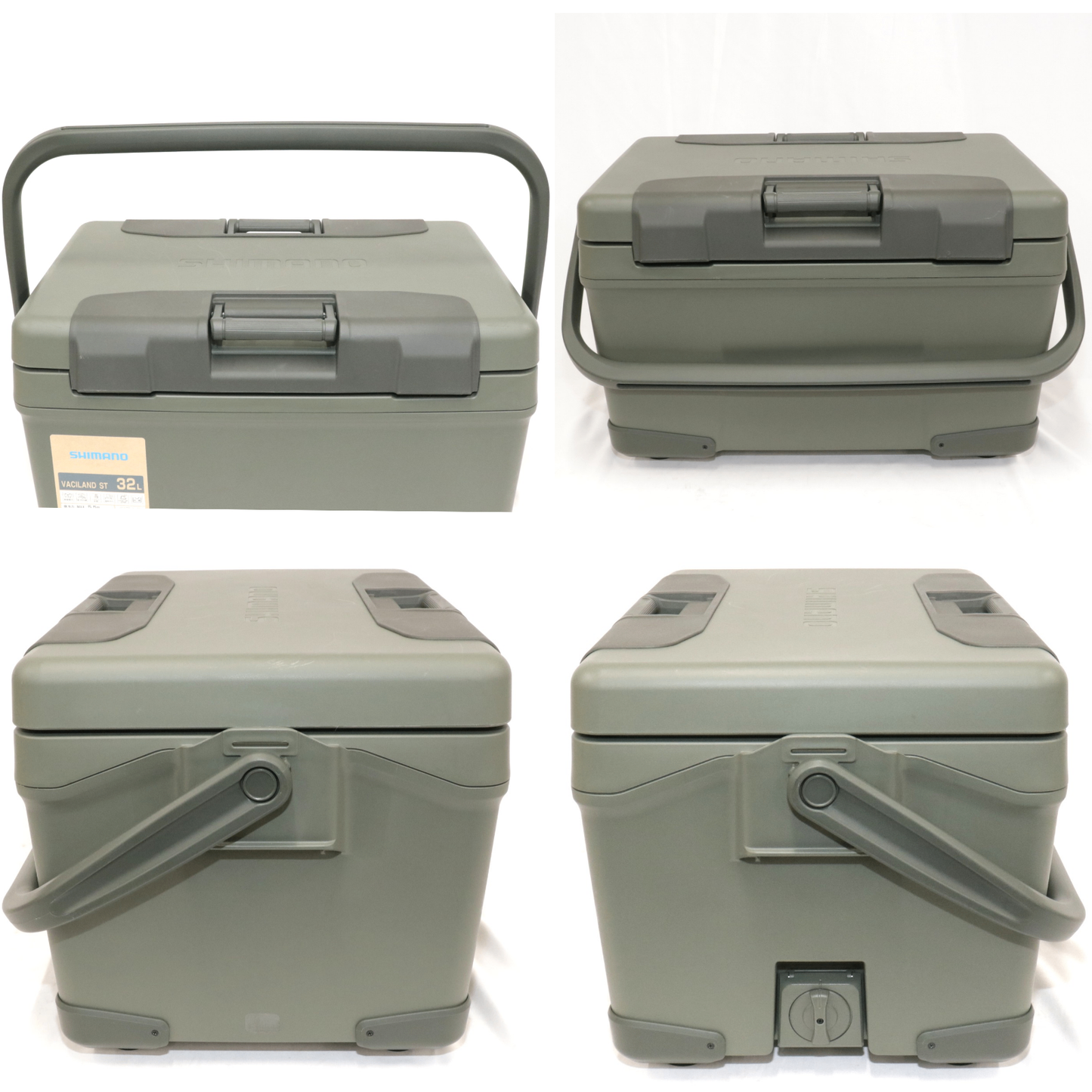 [中古(B)] シマノ VACILAND ST 32L NX-332W クーラーボックス カーキ　nx-332w  [良い]