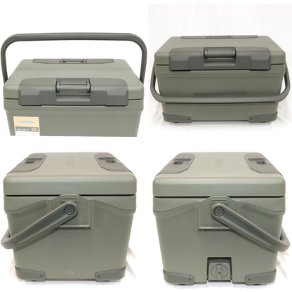 [中古(B)] シマノ VACILAND ST 32L NX-332W クーラーボックス カーキ　nx-332w  [良い]