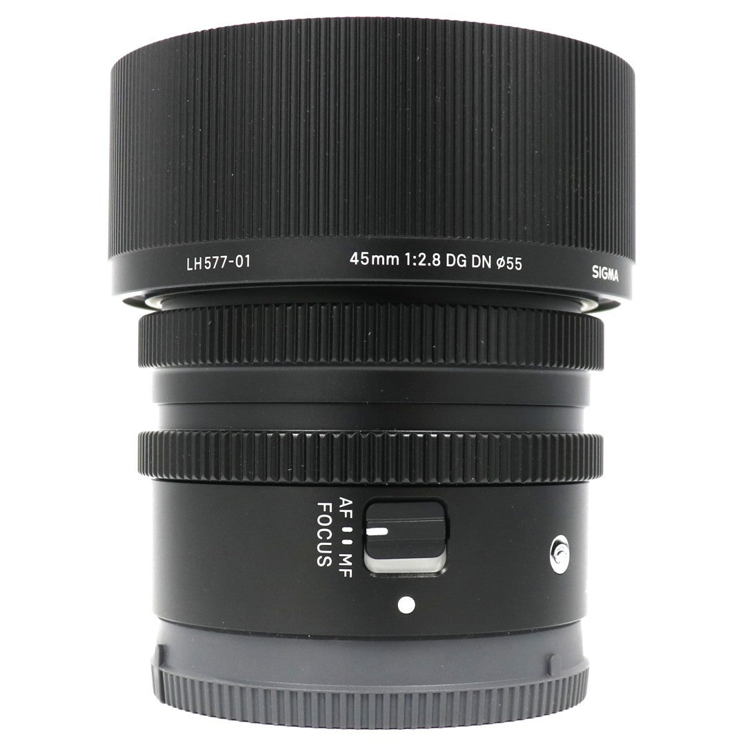 シグマ 45mm F2.8 DG DN Contemporary 単焦点レンズ (SONY Eマウント) 360658  sigma-45mm-f28-e   整備済みアウトレット品 [中古(A)]