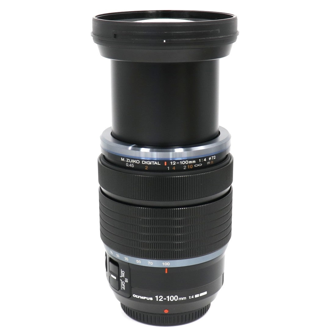OM SYSTEM M.ZUIKO DIGITAL ED 12-100mm F4.0 IS PRO 高倍率ズームレンズ mzuiko12-100mmf40ispro   整備済みアウトレット品 [中古(A)]