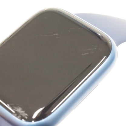[中古(C)] Apple Watch Series 7 GPS 45mm mkn83j-a ブルー [可]
