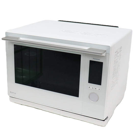[30L]パナソニック ビストロ NE-UBS10D スチームオーブンレンジ　ne-ubs10d-w  オフホワイト 整備済みアウトレット品 [良い(B)]
