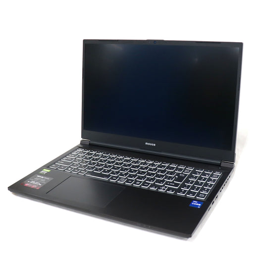 [中古(B)] mouse(マウス) G-Tune P5-RT (Core™ i7-12700H /GeForce RTX™ 3050 Ti/15.6型/32GB/M.2 SSD 1TB(NVMe)/60Hz) ゲーミングノートパソコン 2205P5-RT-ADLABW11-H g-tune-p5-rt  [良い]