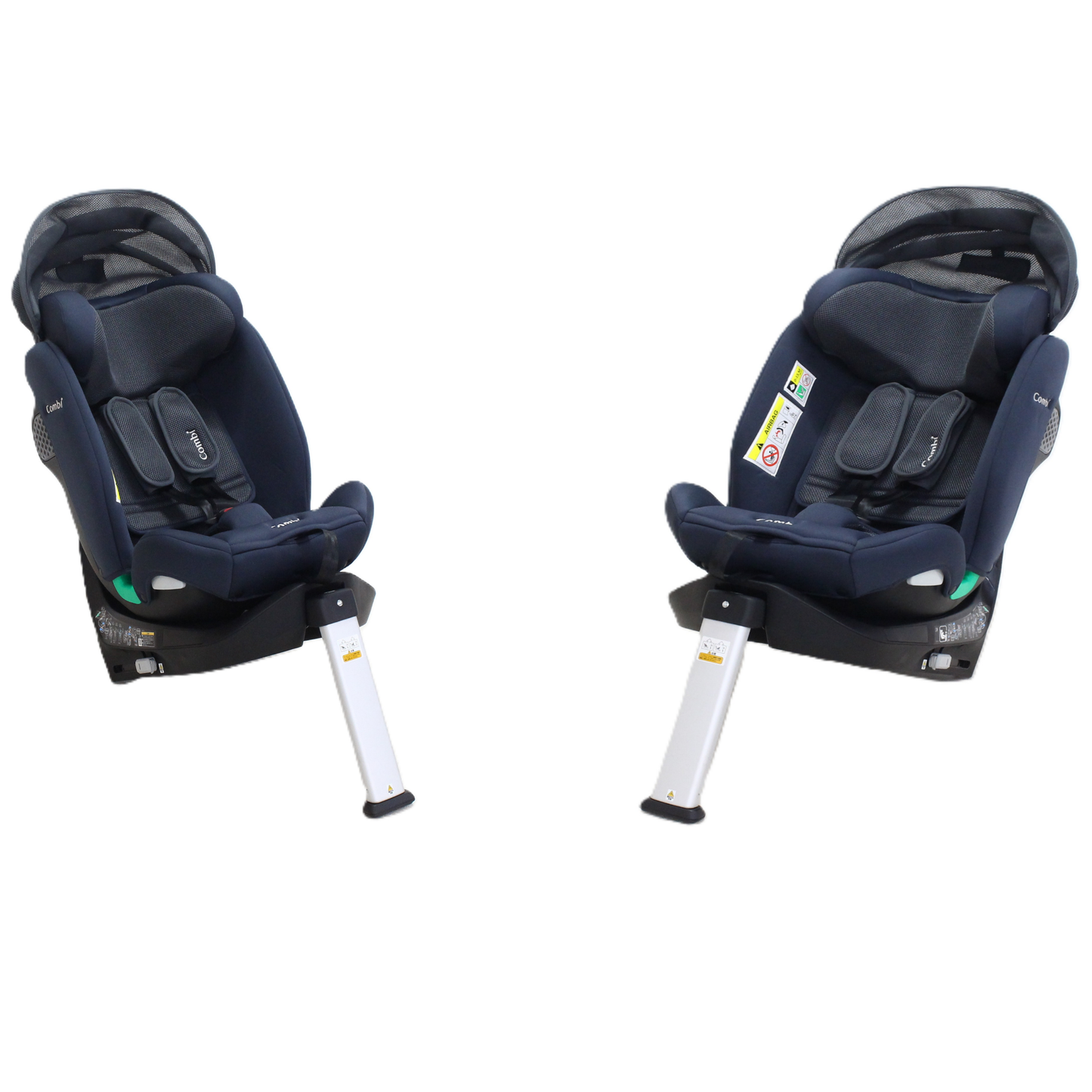 コンビ クルムーヴ ロング R129 エッグショック EA チャイルドシート (ISOFIX固定 / R129適合) 4972990198011  ブルー 整備済みアウトレット品 [良い(B)]