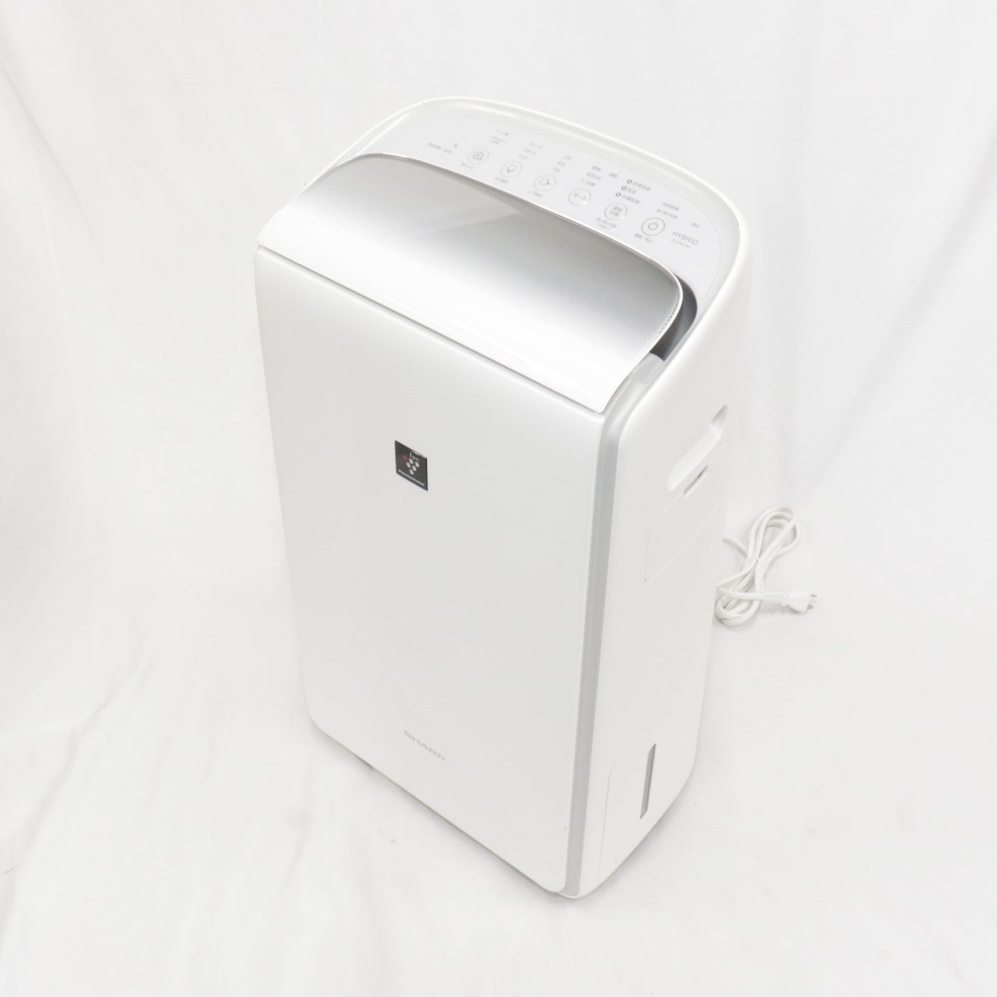 [中古(B)] シャープ 衣類乾燥 除湿機 CV-PH140-W ハイブリッド式 年中速乾 14L/日 12畳 ファミリータイプ プラズマクラスター 25000 上下左右自動ルーバー キャスター付  [良い]