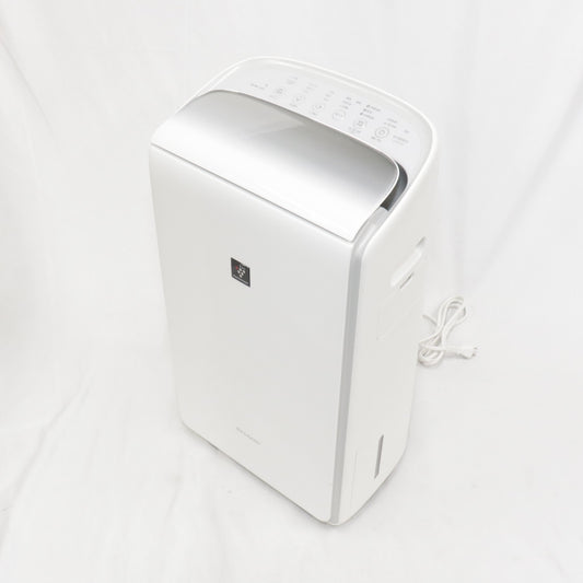 [中古(B)] シャープ 衣類乾燥 除湿機 CV-PH140-W ハイブリッド式 年中速乾 14L/日 12畳 ファミリータイプ プラズマクラスター 25000 上下左右自動ルーバー キャスター付  [良い]