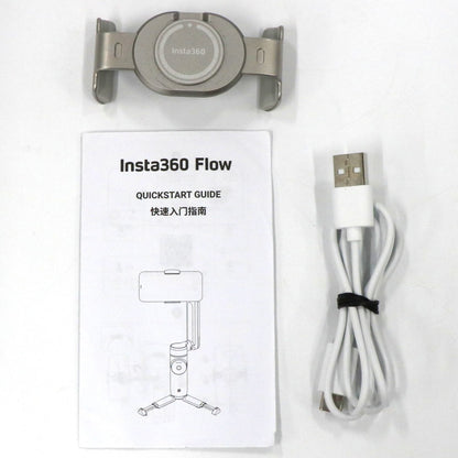 [中古(B)] Insta360 Flow AI追跡搭載 スマートフォン用ジンバル insta360-flow-gy ストーングレイ [良い]