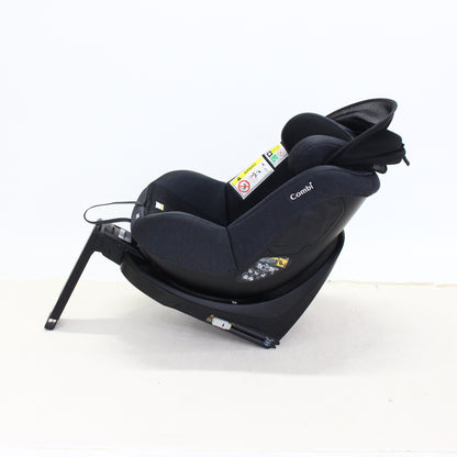 コンビ クルムーヴ R129 エッグショック CA チャイルドシート (ISOFIX固定 / R129適合) 4972990186018  ブラック 整備済みアウトレット品 [中古(C)]
