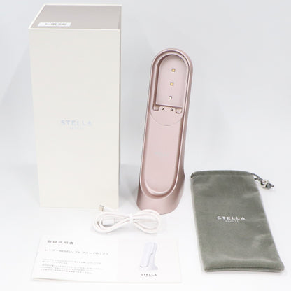 STELLA BEAUTE(ステラ ボーテ) レーザー&EMSリフトブラシ PRO 2.0  sb-lep02-p  ニースローズピンク ジャンク品 [難あり(D)]