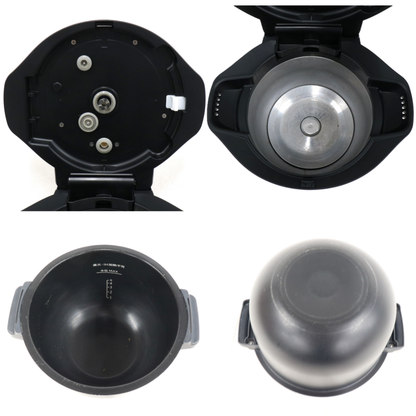 シャープ ヘルシオ ホットクック KN-HW24G 2〜6人用 2.4L容量　kn-hw24g-w  ホワイト 整備済みアウトレット品 [中古(C)]