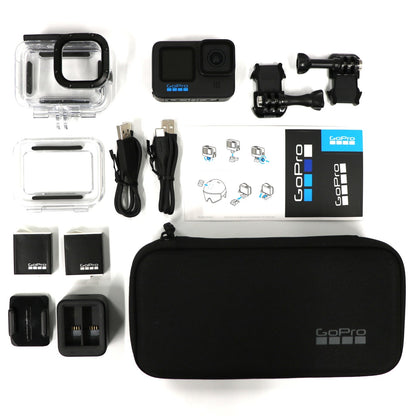 GoPro HERO11 Black hero11-black アクションカメラ アクセサリーセット hero11-black   整備済みアウトレット品 [中古(C)]
