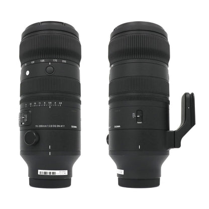 シグマ 70-200mm F2.8 DG DN OS Sports 望遠ズームレンズ (SONY Eマウント用) 591656  sigma-70200-f28-sports-e   整備済みアウトレット品 [中古(A)]