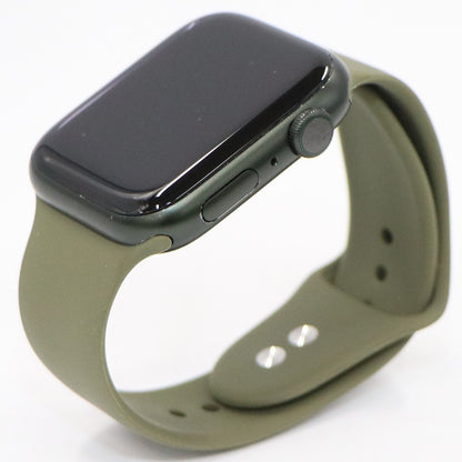 Apple Watch Series 7 GPS 45mm mkn73j-a  グリーン 整備済みアウトレット品 [良い(B)]